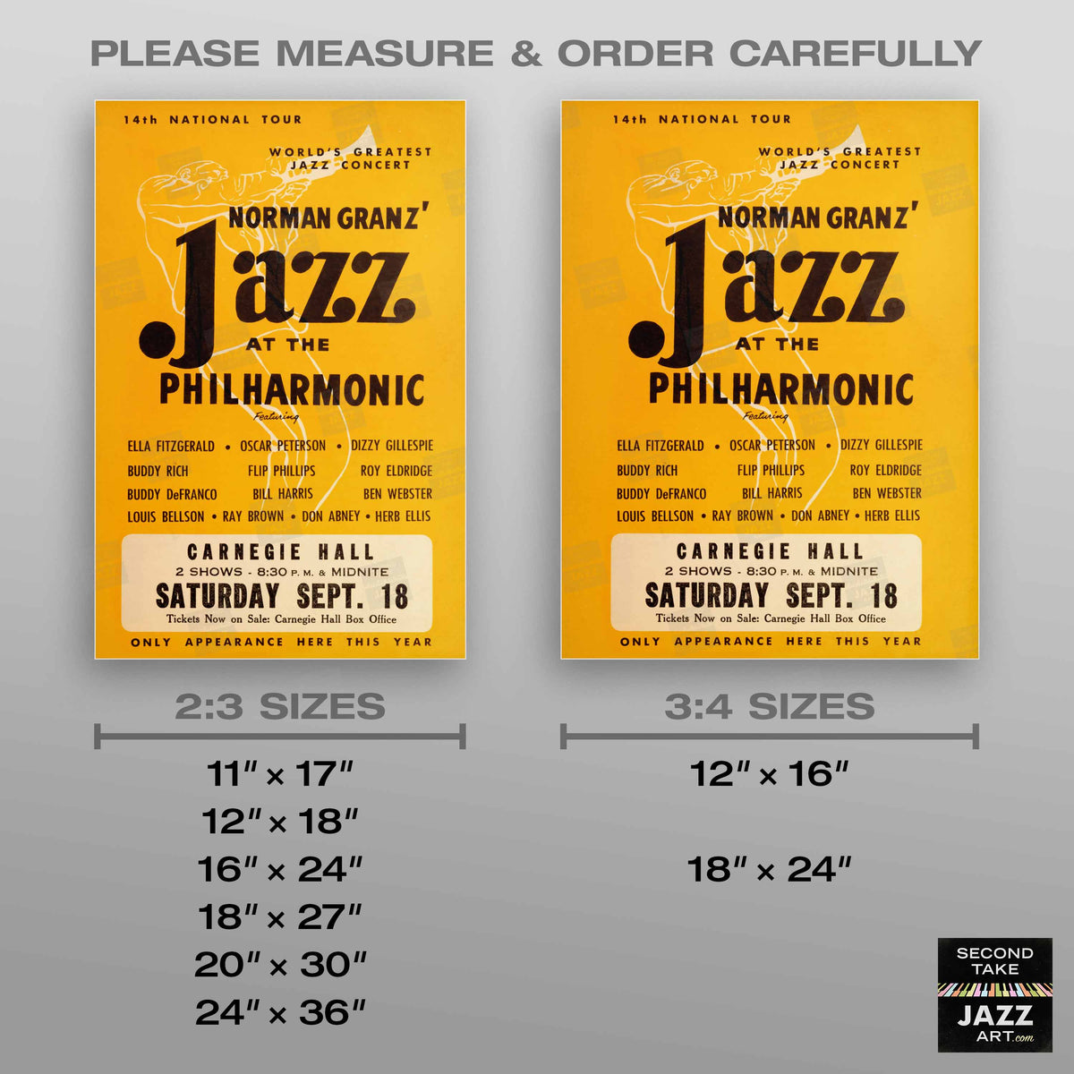 1954 Jazz at the Philharmonic - Carnegie Hall