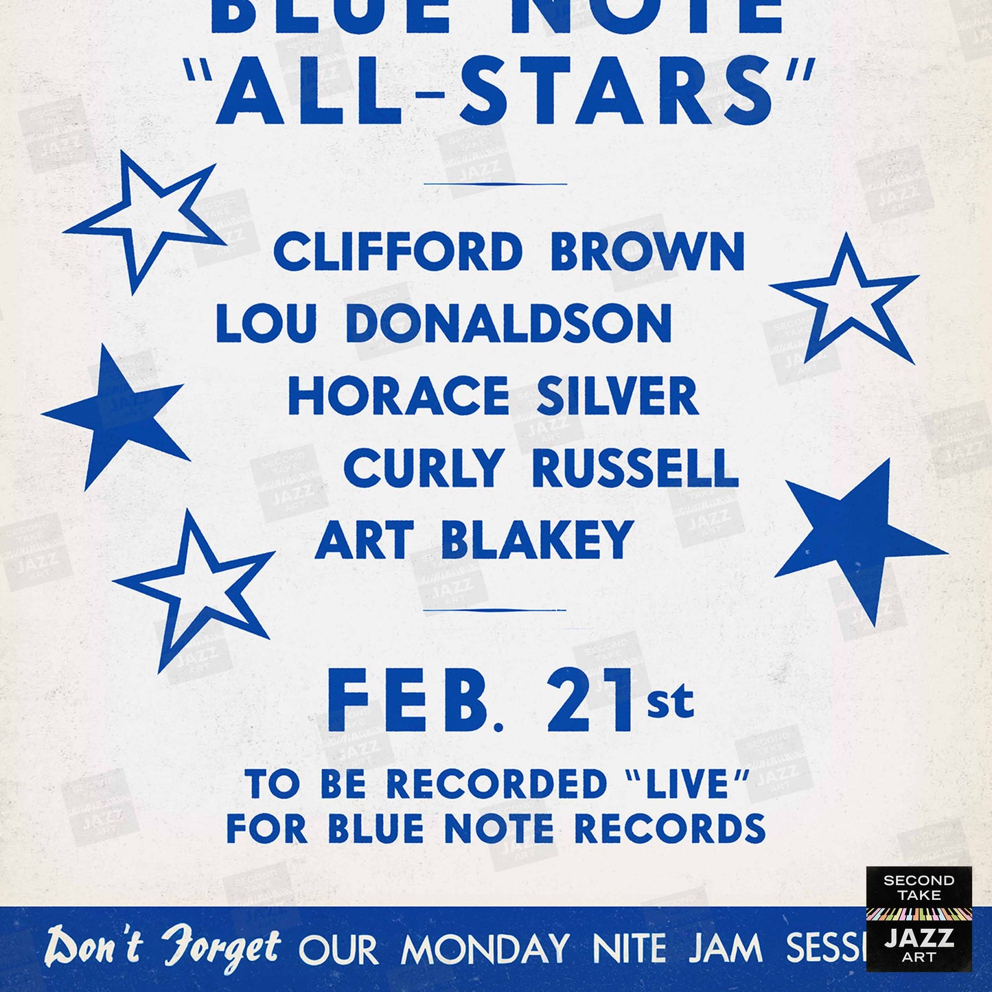 Art Blakey - Clifford Brown - Horace Silver - Jazz Messengers - A Night at Birdland - 1954