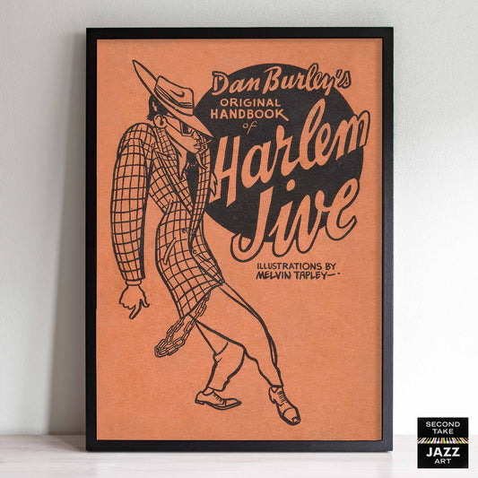 Harlem Jive Original Handbook jazz poster - 1944