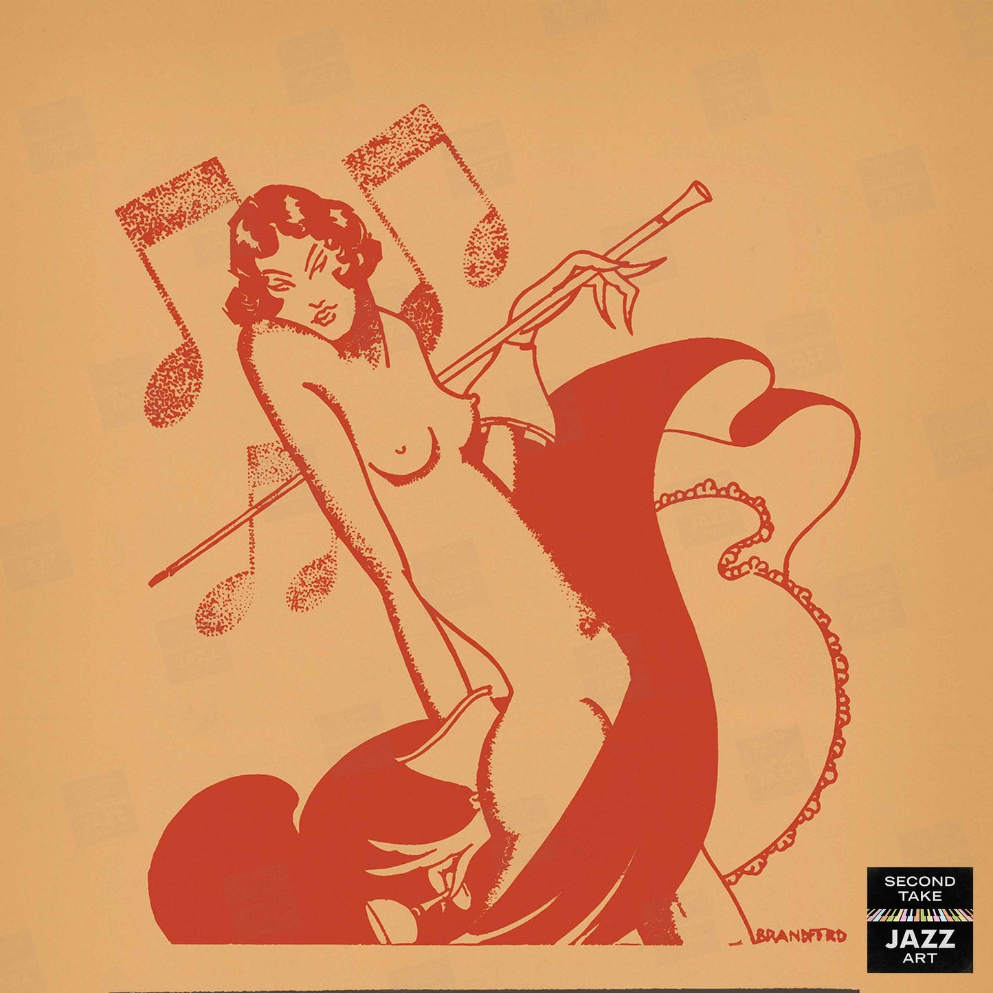 Smalls Paradise jazz poster - Harlem - New York - 1930s-40s