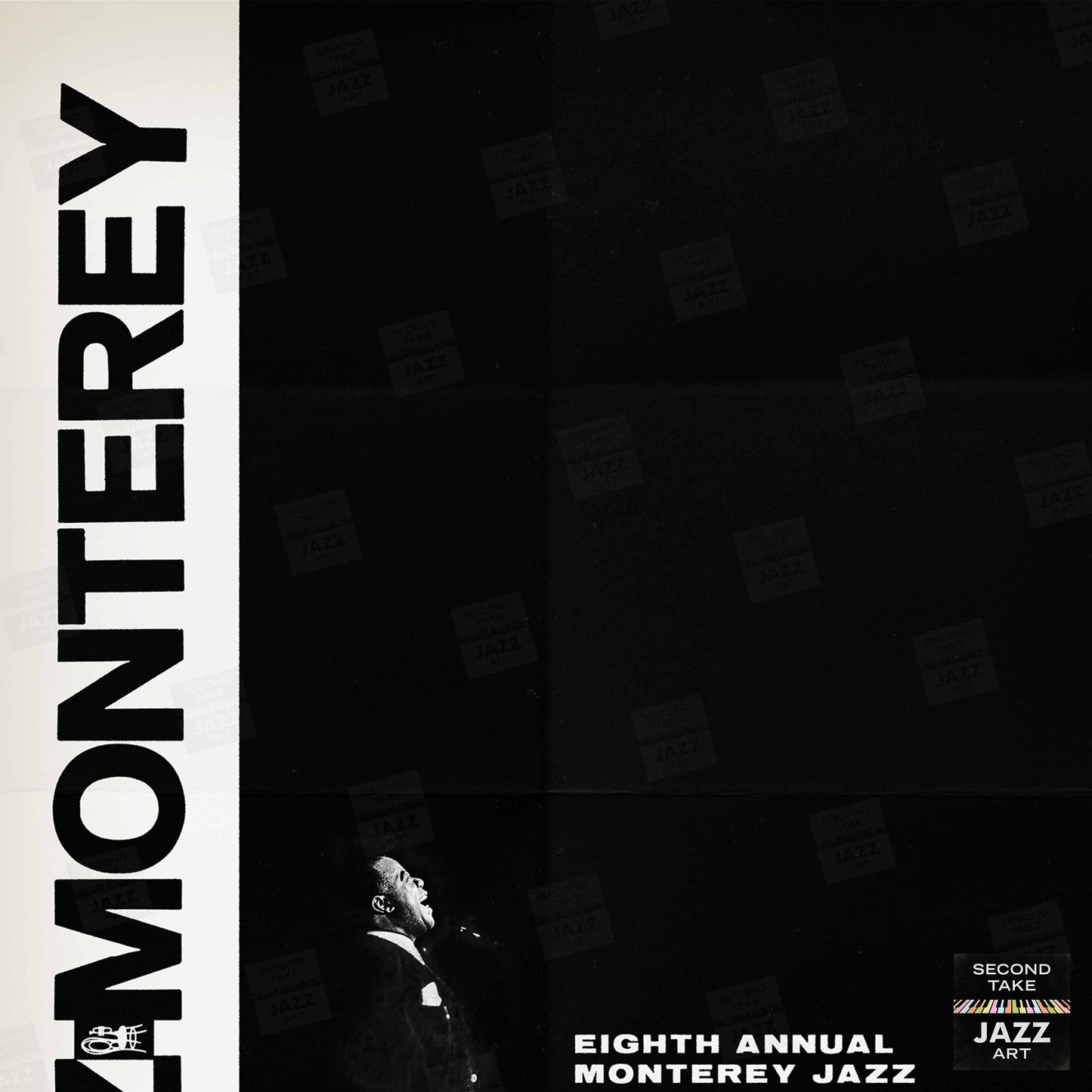 1965 Monterey Jazz Festival jazz poster - Monterey, California