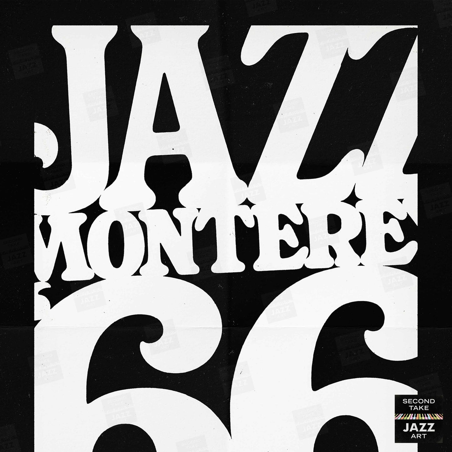 1966 Monterey Jazz Festival jazz poster - Monterey, California