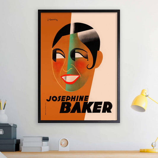 Josephine Baker jazz poster - Paris, France - 1931