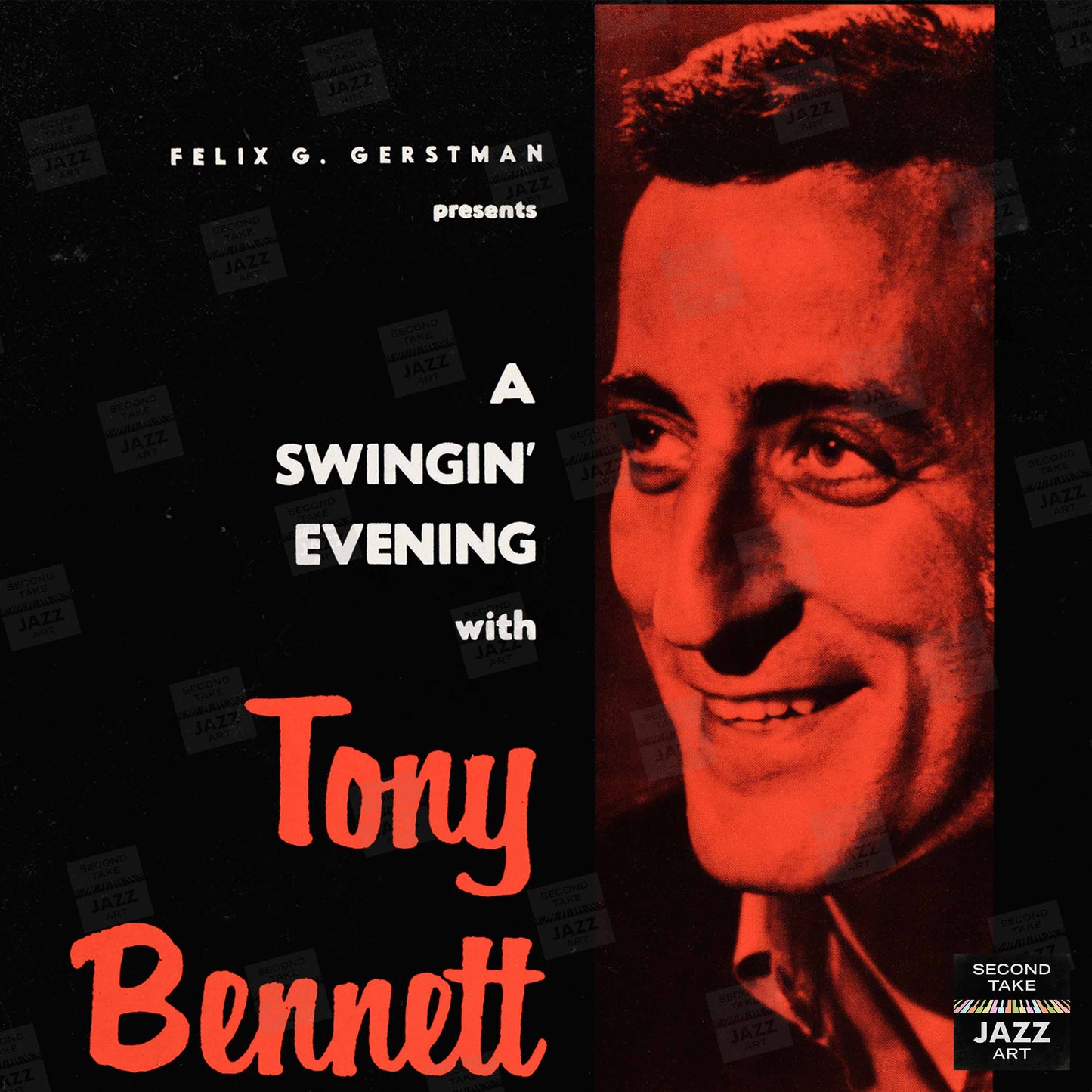 Tony Bennett jazz poster - At Carnegie Hall - 1962