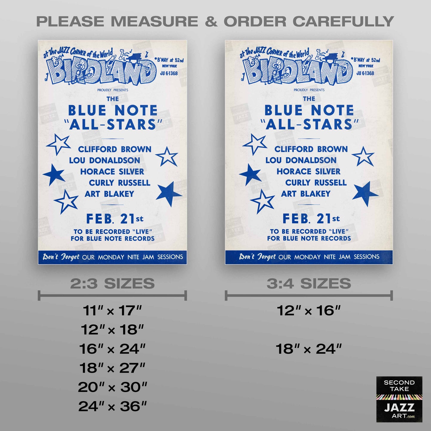 Art Blakey - Clifford Brown - Horace Silver - Jazz Messengers - A Night at Birdland - 1954