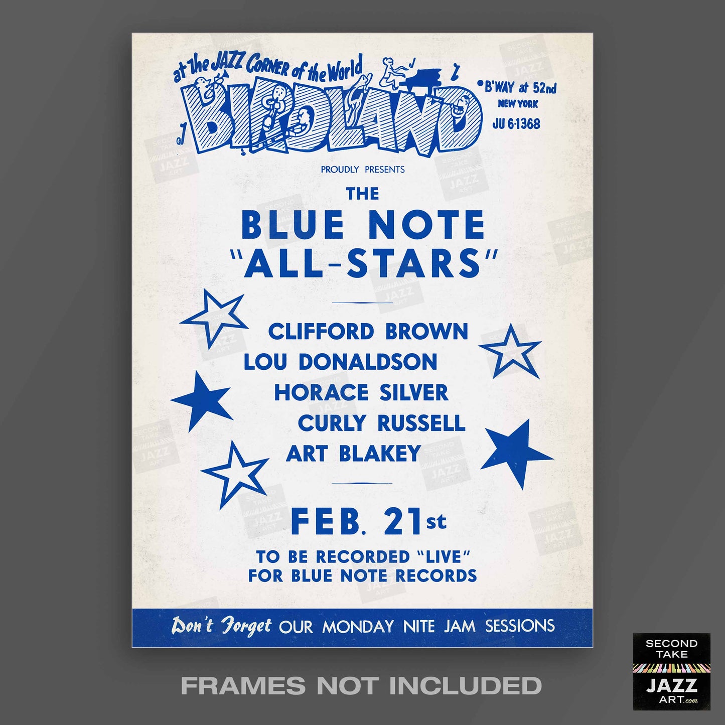 Art Blakey - Clifford Brown - Horace Silver - Jazz Messengers - A Night at Birdland - 1954