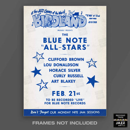 Art Blakey - Clifford Brown - Horace Silver - Jazz Messengers - A Night at Birdland - 1954