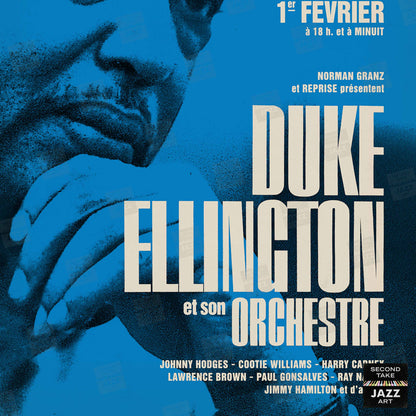 Duke Ellington jazz poster - Great Paris Concert - Olympia - Paris, France - 1963