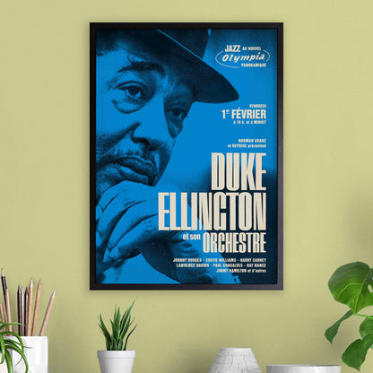 Duke Ellington jazz poster - Great Paris Concert - Olympia - Paris, France - 1963