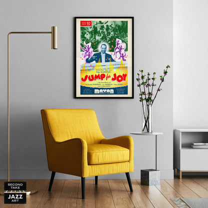 Duke Ellington jazz poster - Jump for Joy - Los Angeles - 1941