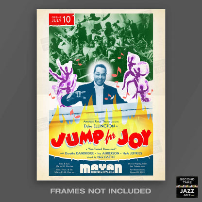 Duke Ellington jazz poster - Jump for Joy - Los Angeles - 1941