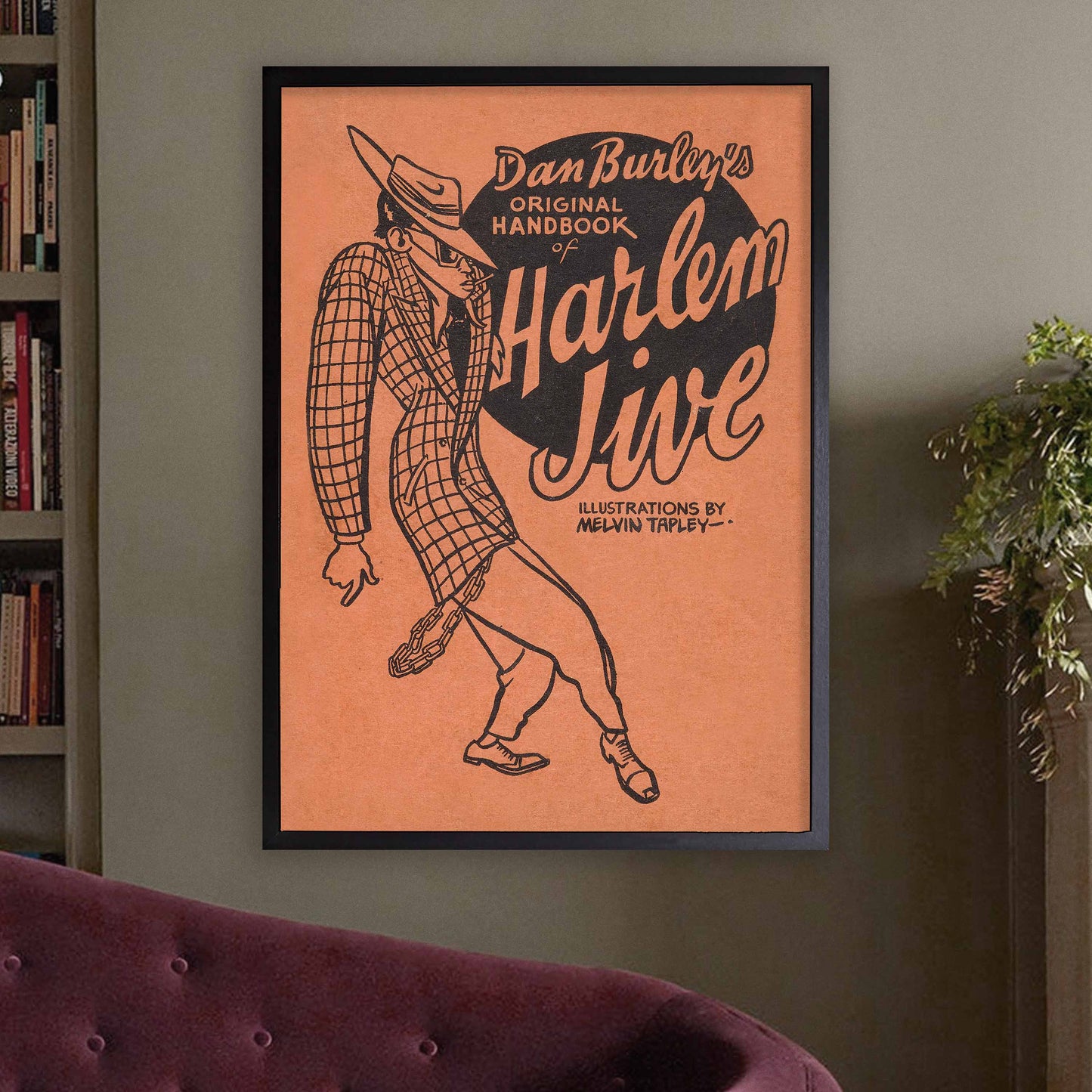 Harlem Jive Original Handbook jazz poster - 1944