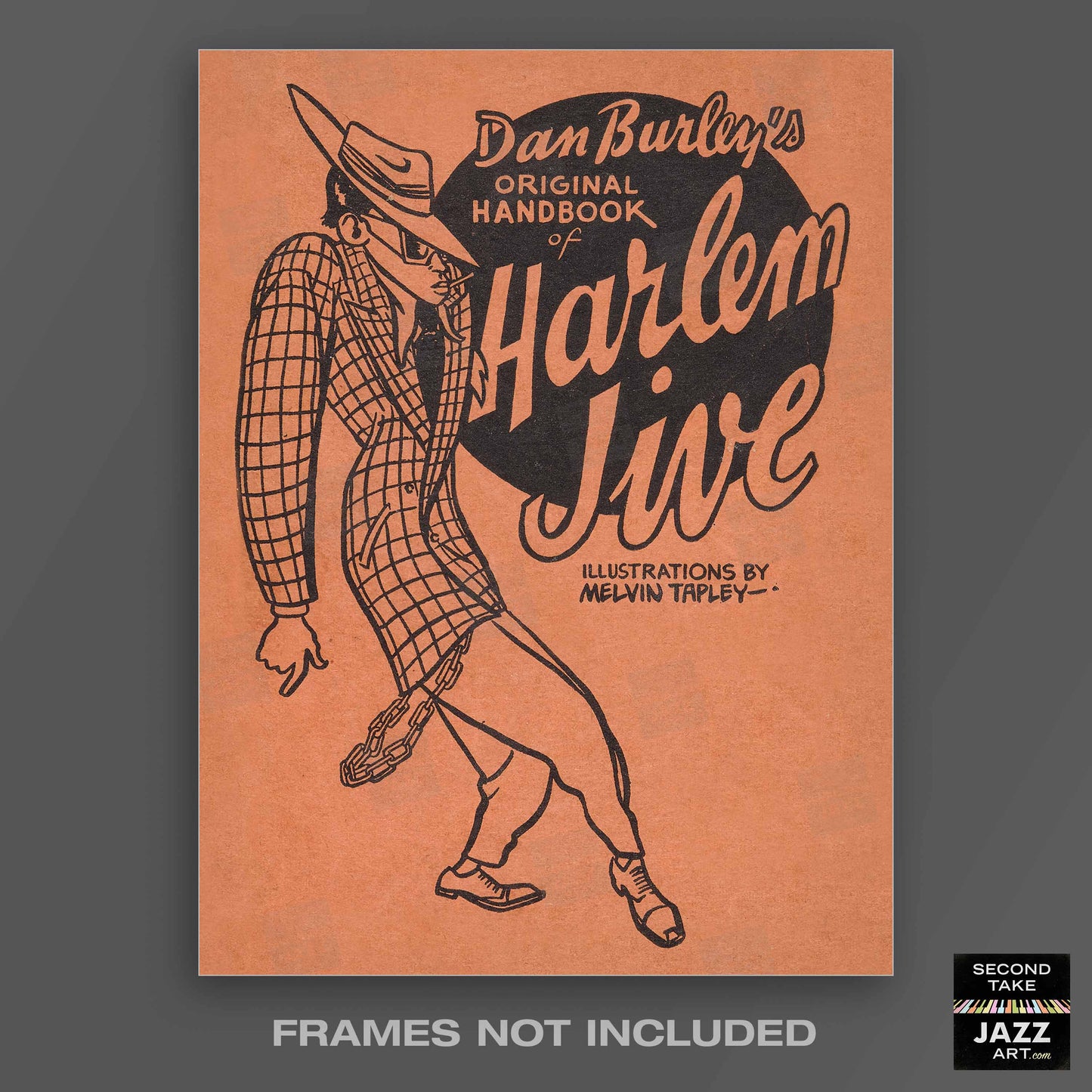Harlem Jive Original Handbook jazz poster - 1944