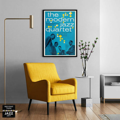 Modern Jazz Quartet jazz poster - Hanover, Germany - 1959