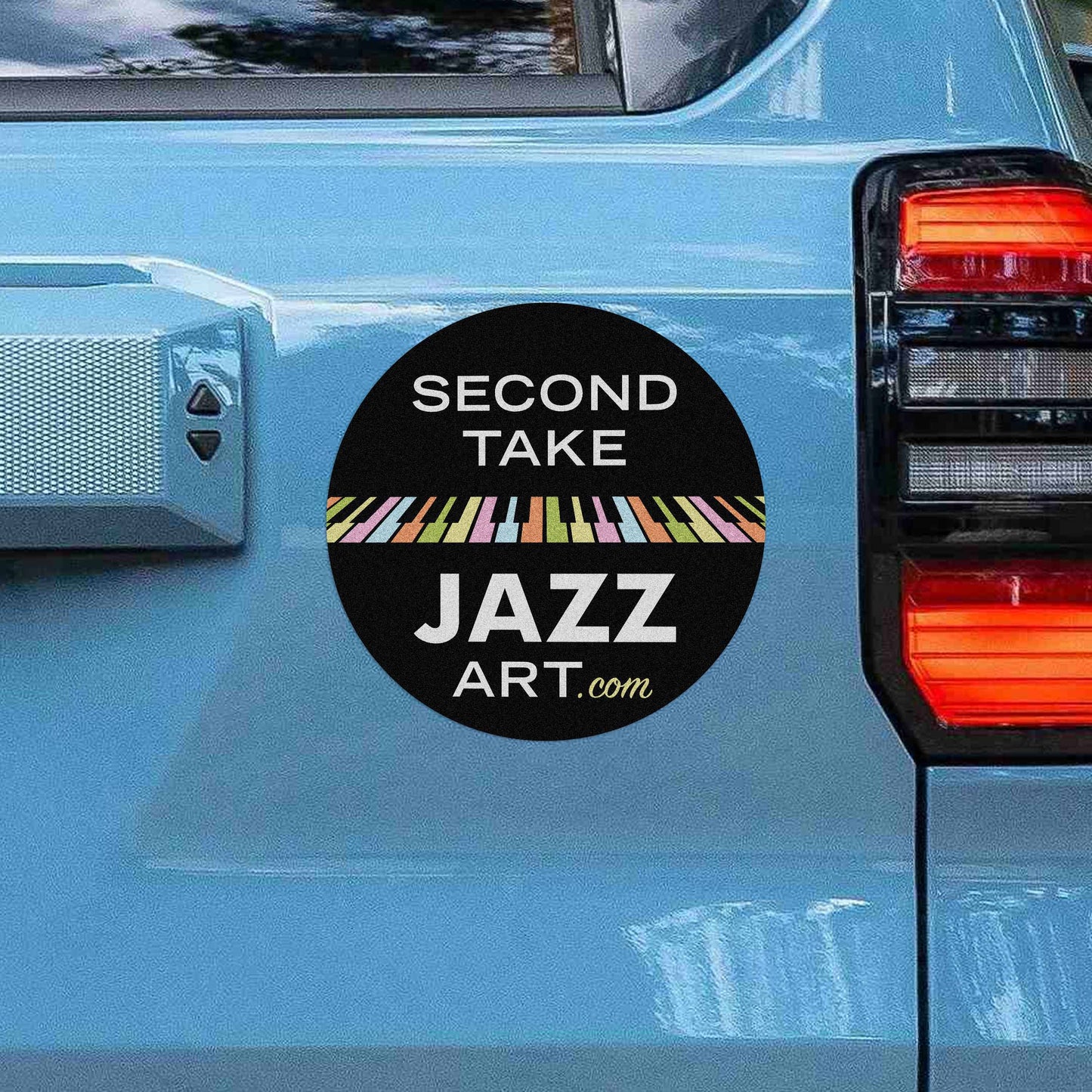 STJA car magnet