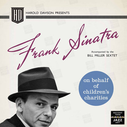 Frank Sinatra jazz poster - Live at Royal Festival Hall - London - 1962