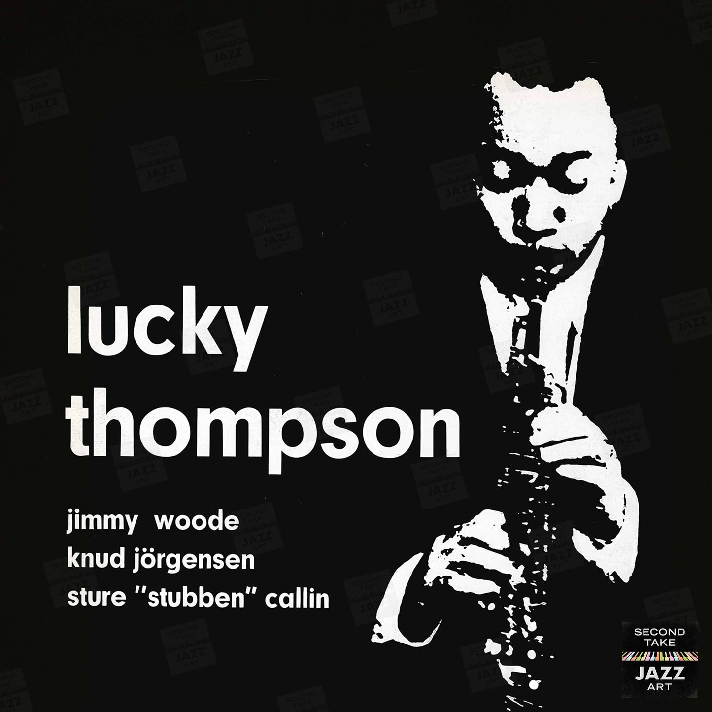 Lucky Thompson jazz poster - At the Golden Circle - Stockholm - 1962