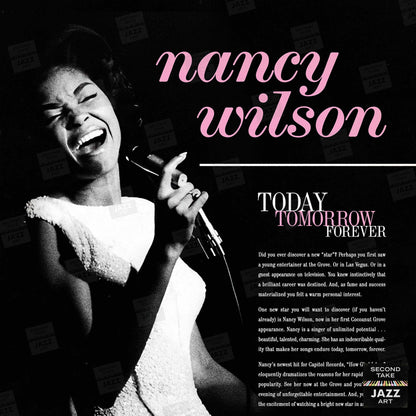 Nancy Wilson jazz poster - Live at the Cocoanut Grove - Los Angeles - 1964