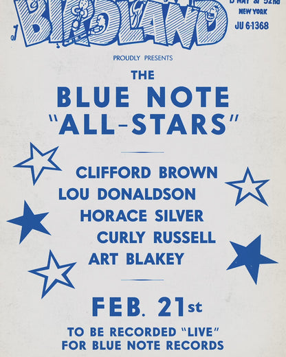 Art Blakey - Clifford Brown - Horace Silver - Jazz Messengers - A Night at Birdland - 1954
